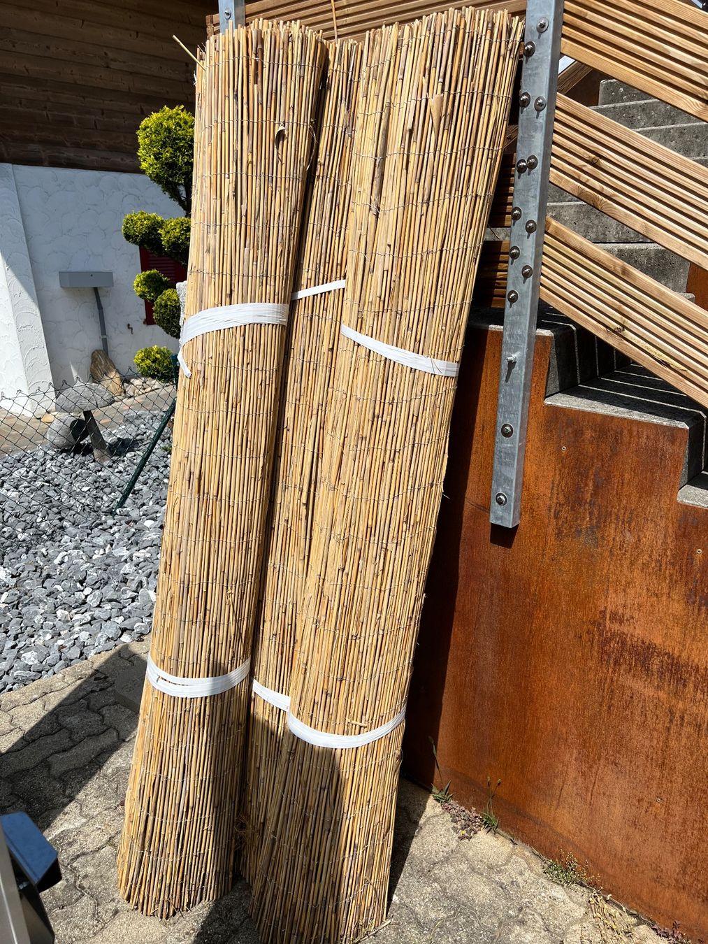 Clôtures: Schilfmatten gebraucht – D'occasion à Reinach AG par Tpeppi