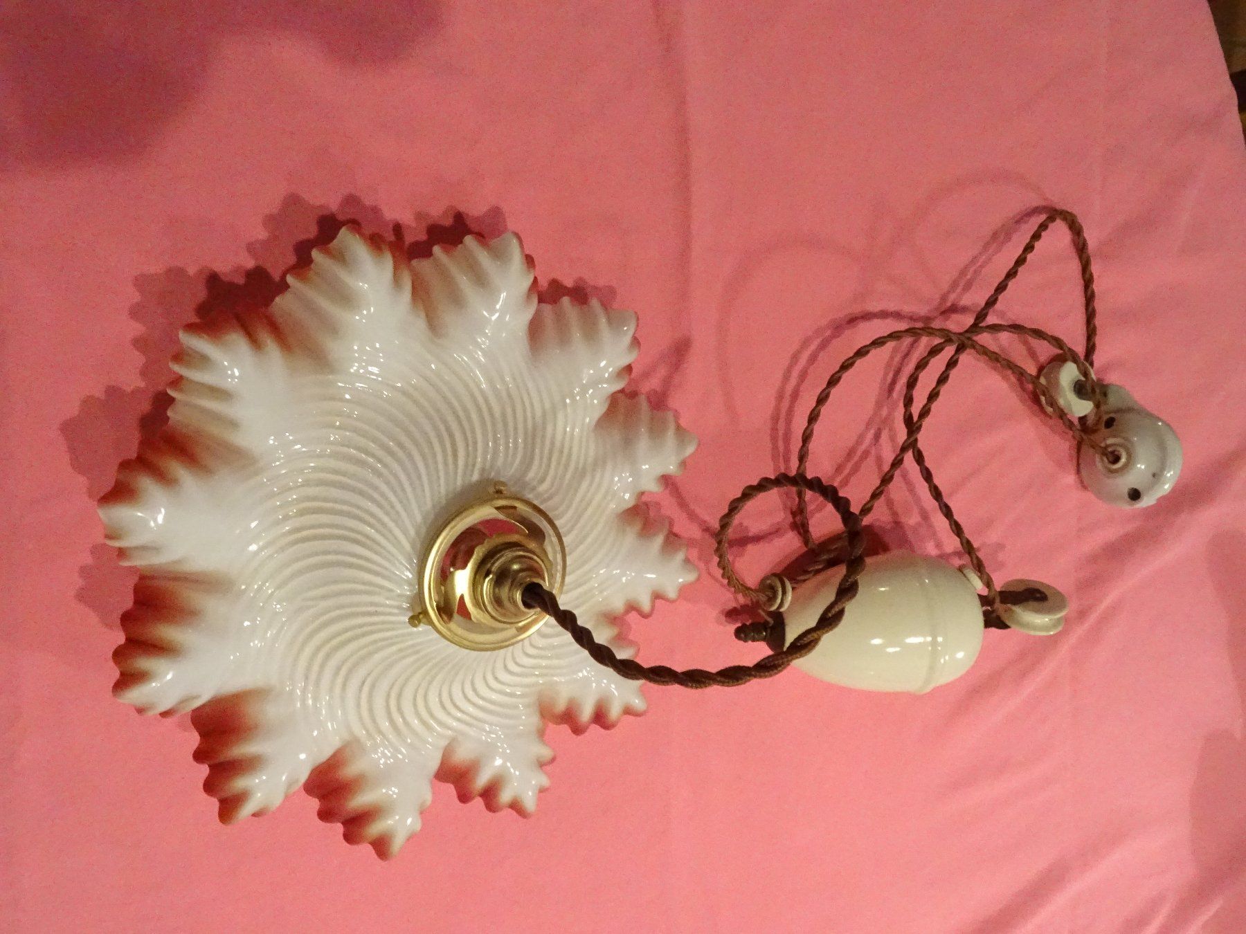 Lampade: Ancienne lampe monte-baisse – Usato da Epauvillers venduto da Marykot11