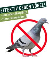 Tauben-  / Vogel-abwehr verhindert eine Landung der Vögel
