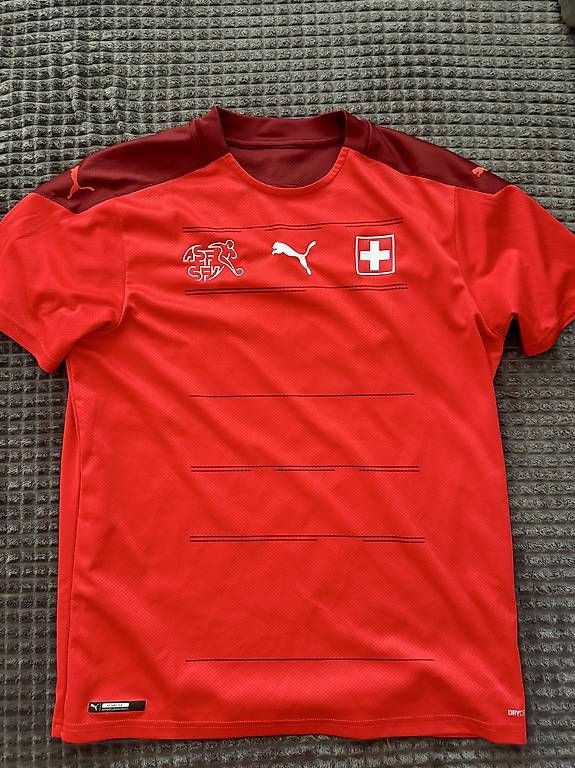 Leibchen & Hosen: Schweizer Trikot home - Grösse L – Gebraucht aus Diepoldsau von Take1