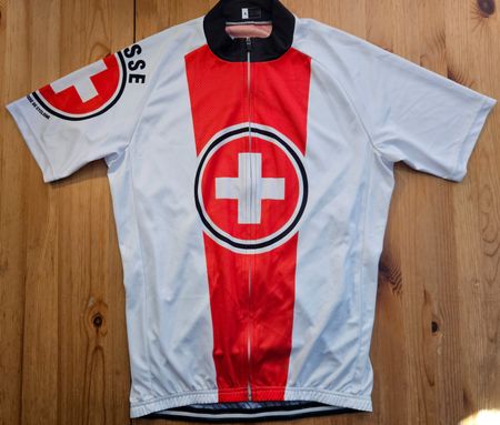 Radtrikot Schweiz Gr. L Velo Radsport Trikot