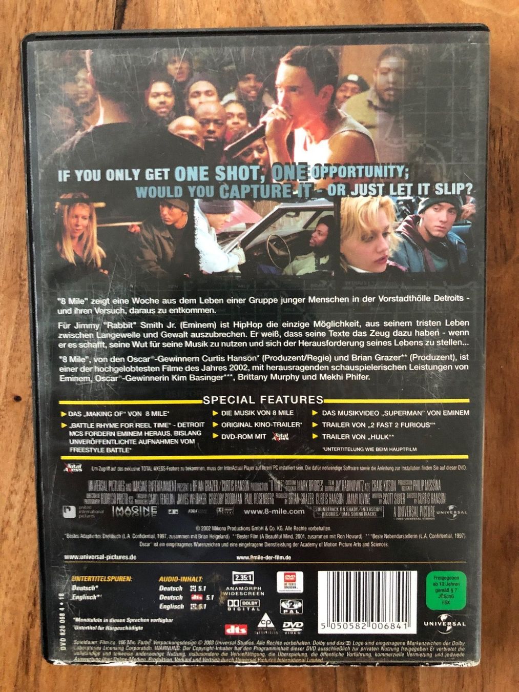 Tous les DVDs: DVD 8 Mile – D'occasion à Belp par brb66 1