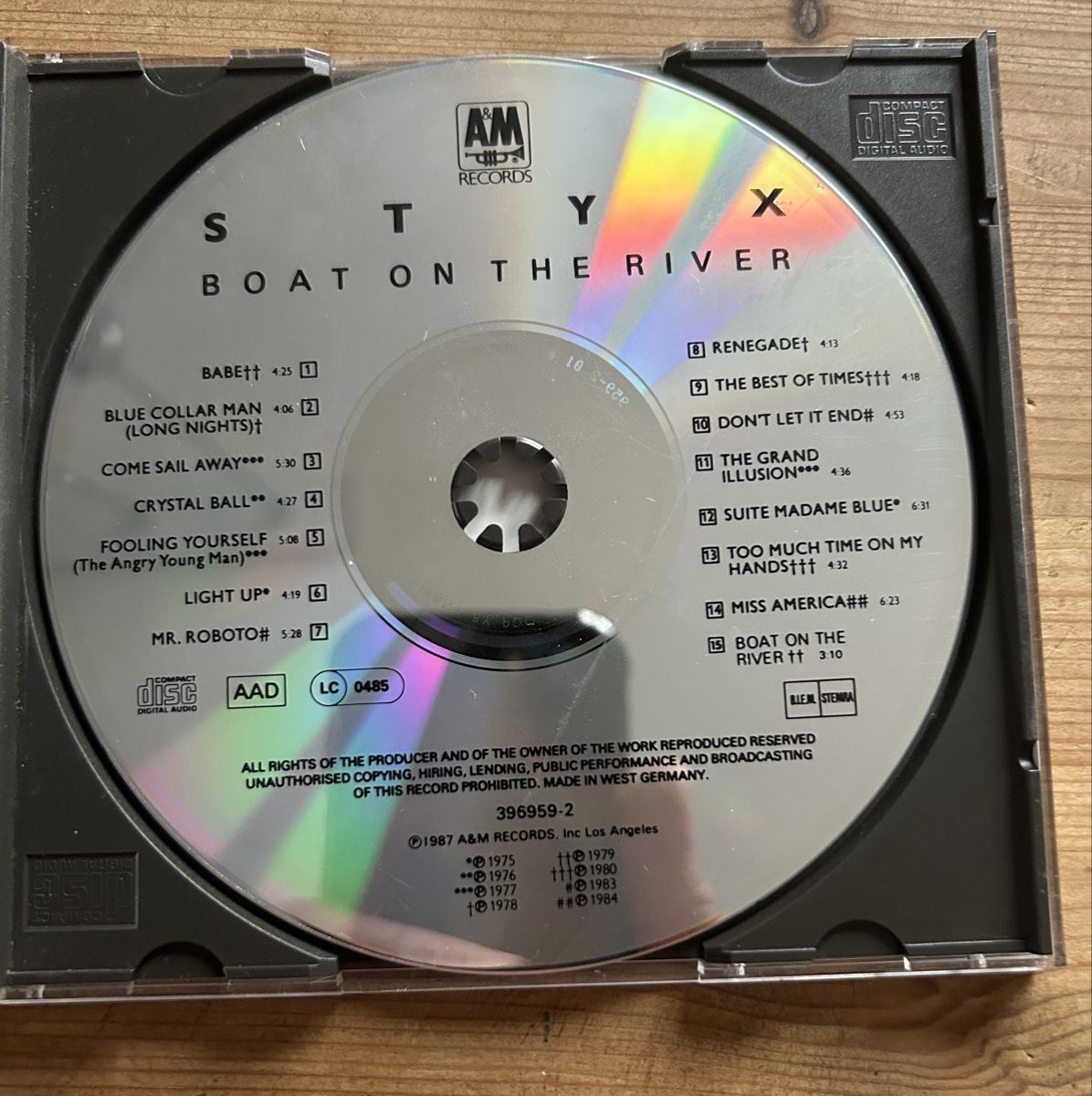 CD: CD Styx Boat on the River – Usato da Brislach venduto da gre_t5pb 3