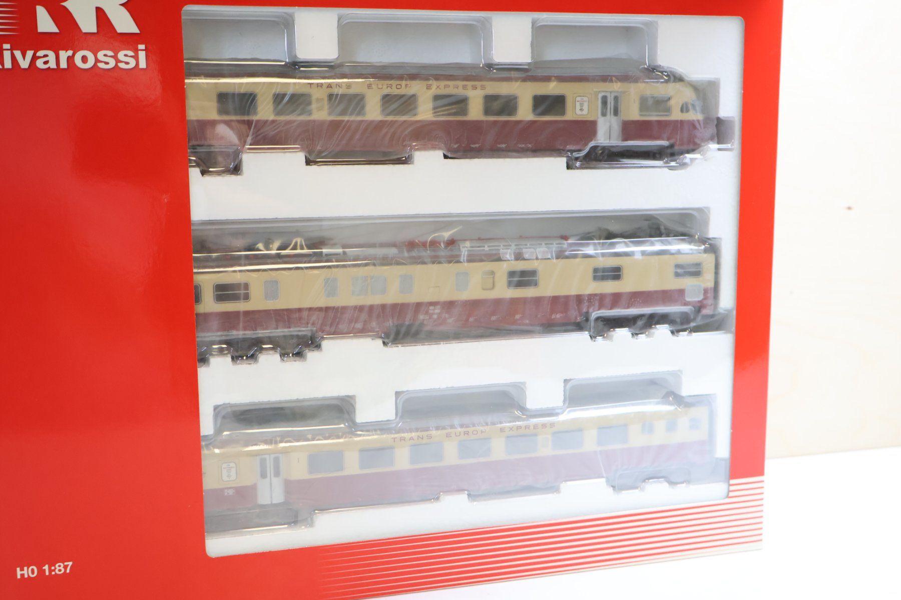 Rivarossi Modelleisenbahnen: Rivarossi SBB TEE Triebwagenzug AC Digital HR2839 – Gebraucht aus Winterthur von  4