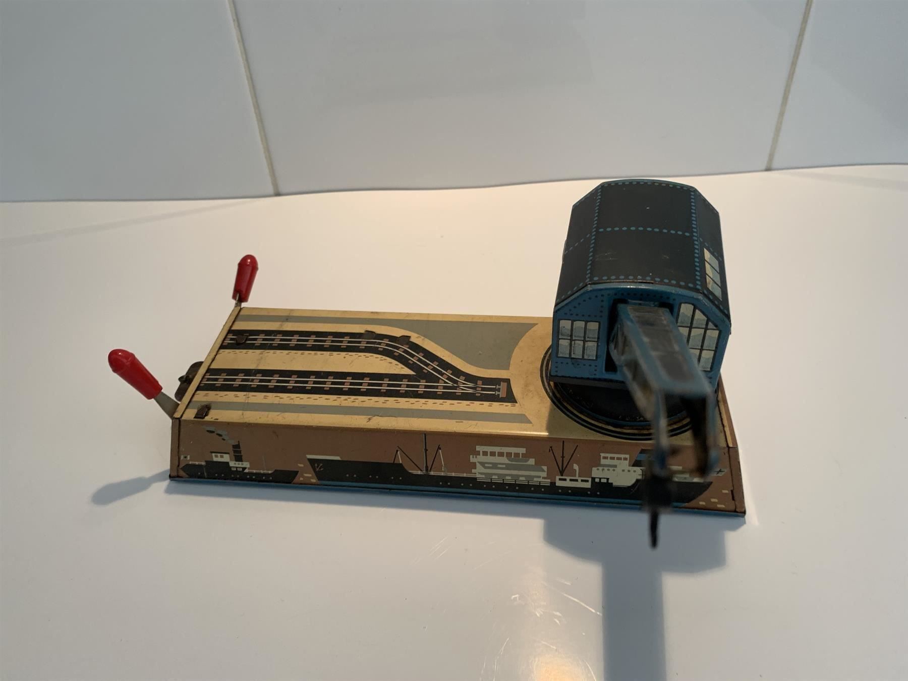 Spielzeuge: BILLER HAFENKRAN 095 Dock-Yard Crane '60 – Gebraucht aus Stäfa von elcondor245 1
