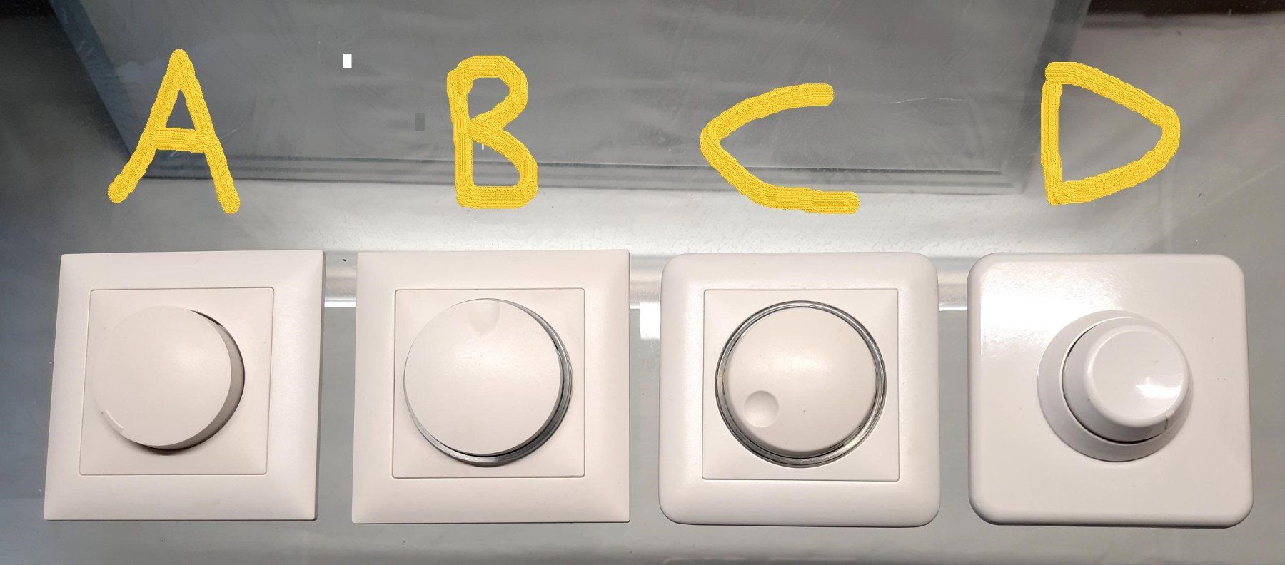 Feller Interruttori: Feller Dimmer 31000 1000W Drehdimmer mit oder ohne Abdeckung – Usato da Volketswil venduto da bauteilverwerter 4