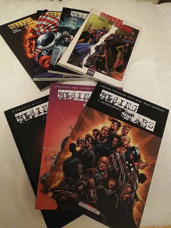 BD: Comics - Rising stars (7 tomes) – D'occasion à Prez-vers-Siviriez par rouilj05