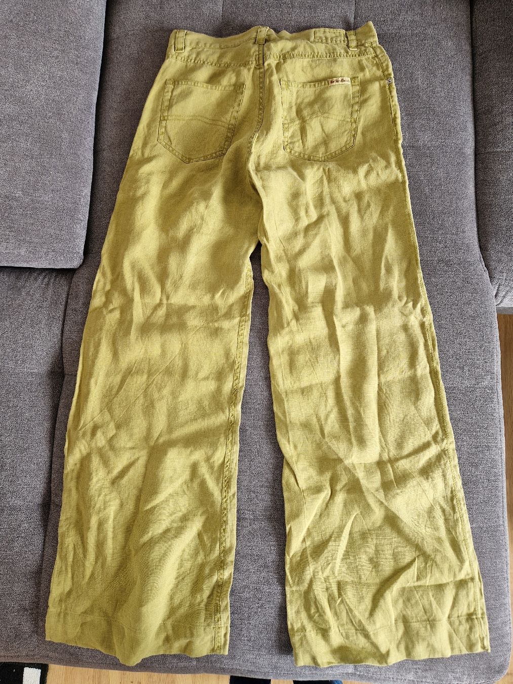 Marlboro Pantaloni: Marlboro Classics Hose, Gr. 27, hellgrün – Usato da Luthern venduto da Ricolinchen 2