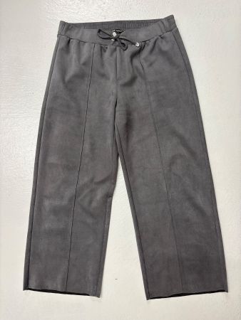 Via Appa lässige Hose Gr. 44 grau Wildleder optik