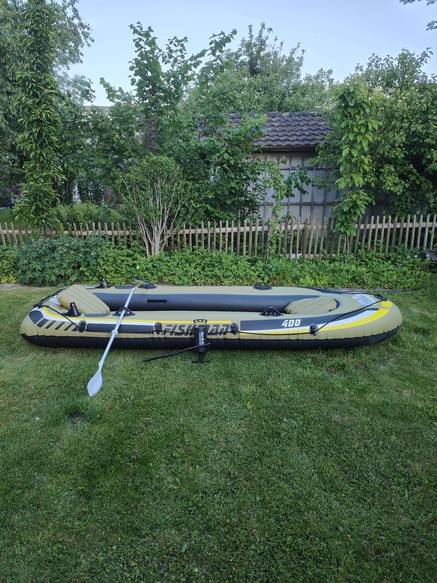 Boote: Gummiboot Fishman 400 (4 Plätze) – Gebraucht aus Langnau i. E. von julia1608 1