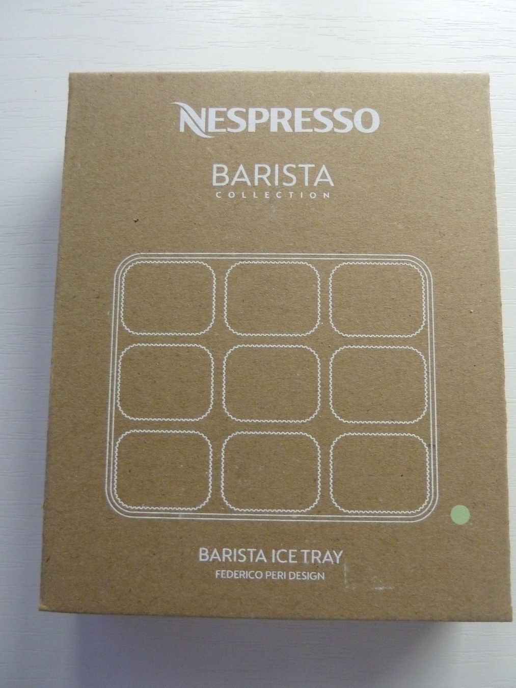 Behälter & Ähnliches: NESPRESSO - EISWÜRFELSCHALE - BARISTA Collection – Neu und originalverpackt aus Kestenholz von Fechy