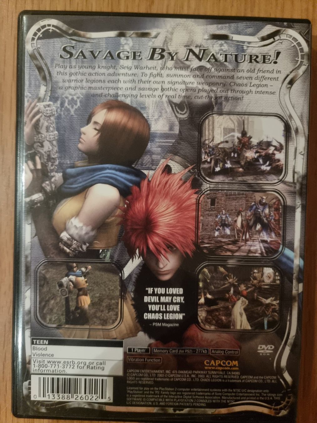 Giochi: Chaos Legion PS2 Spiel Capcom NTSC Version gebraucht – Usato da Näfels venduto da energie2925 1