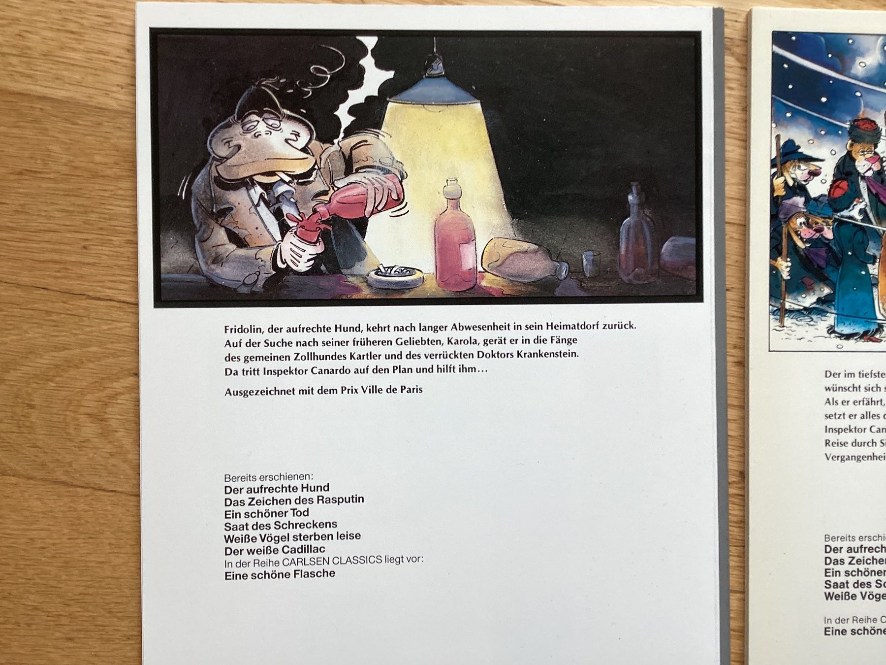 Fumetti: Inspektor Canardo, Carlsen Comic, 6 Bände – Usato da Volketswil venduto da tasch71 2