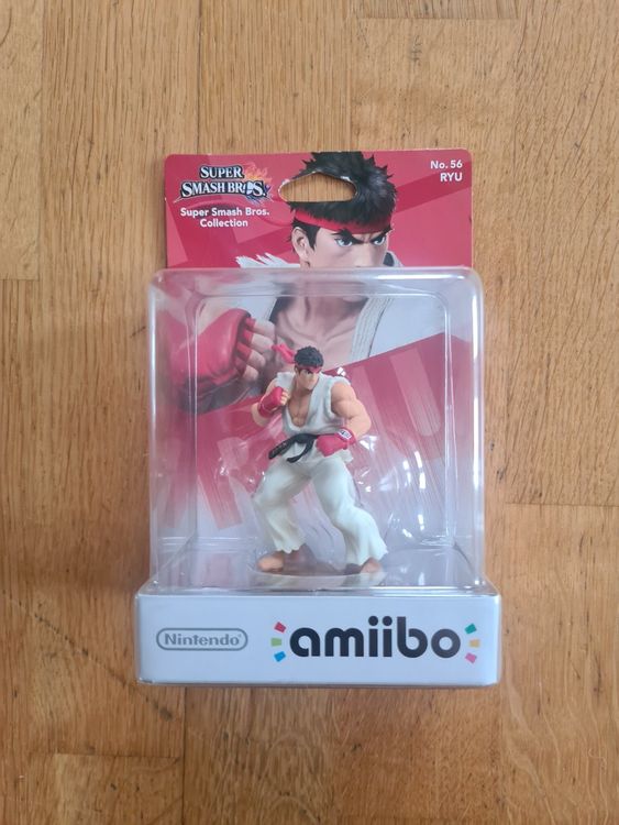 Amiibo RYU No. 56 Nintendo Super Smash Bros (Neu (gemäss Beschreibung ...