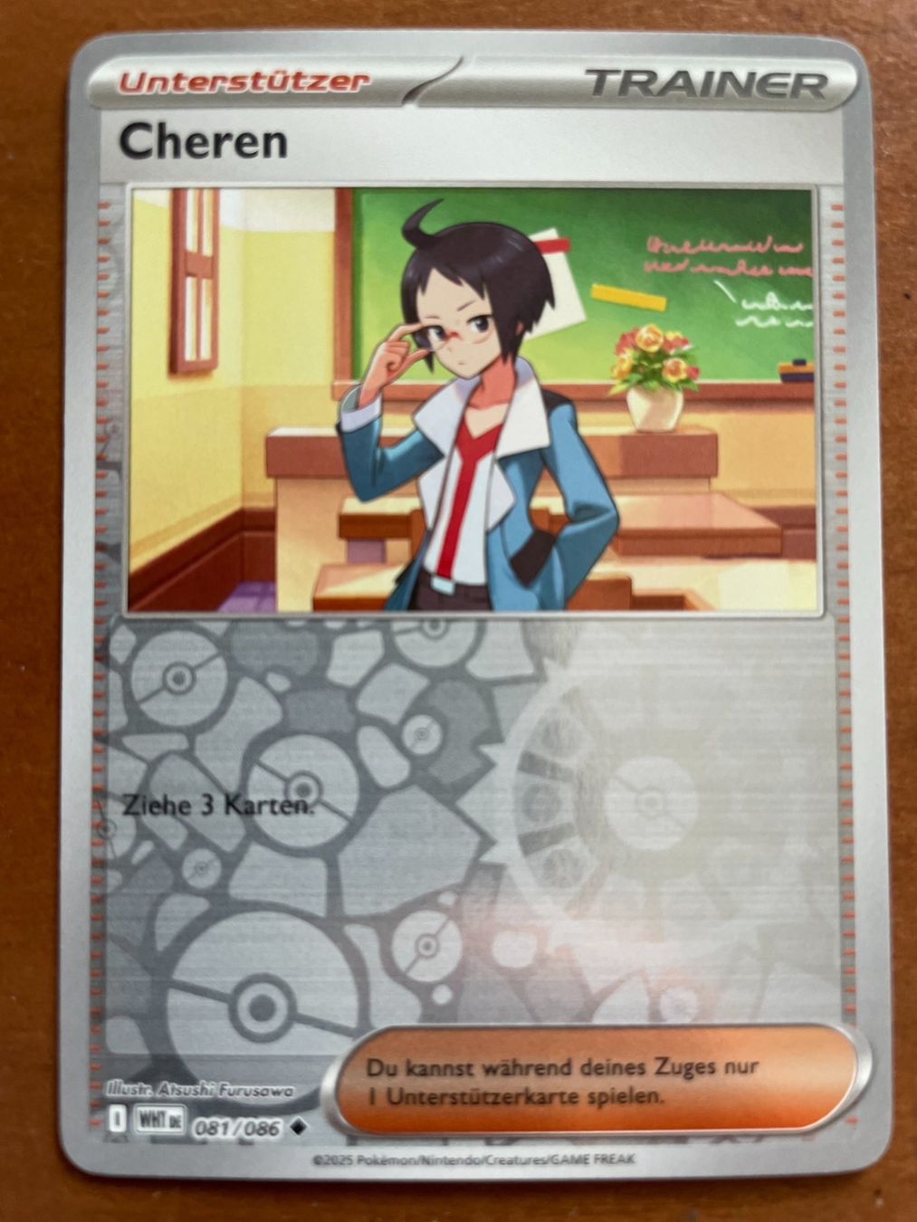 Pokémon Carte collezionabili: Pokemon Cheren Reverse (Versand gratis) – Nuovo (secondo la descrizione) da Chur venduto da Angerson
