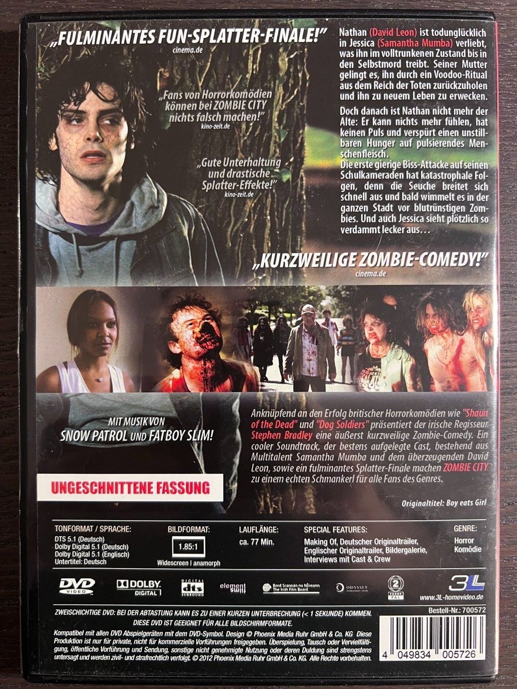 Tutti i DVDs: Zombie City – Usato da Zürich venduto da FilmFreunde 1