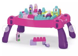Mega Bloks Build n Learn Table – Pink