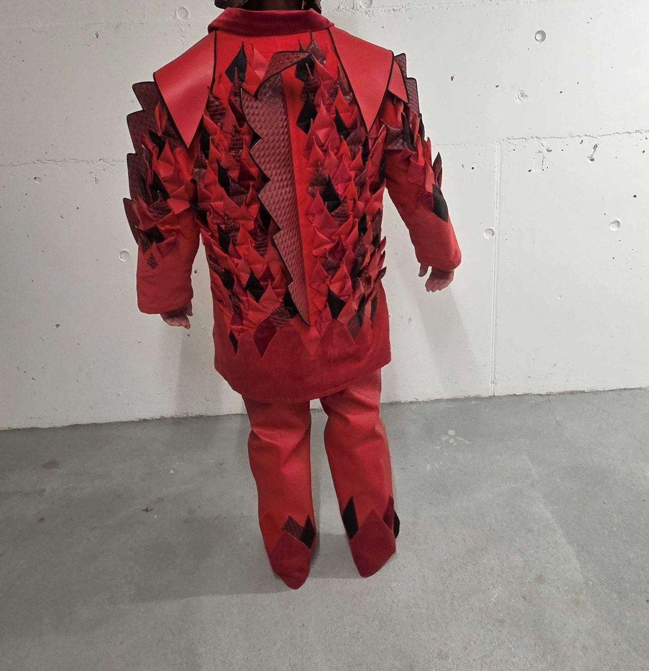 Costumi: Fasnachtskleid "Pilatus-Drache" – Usato da Luzern venduto da Luha1 4