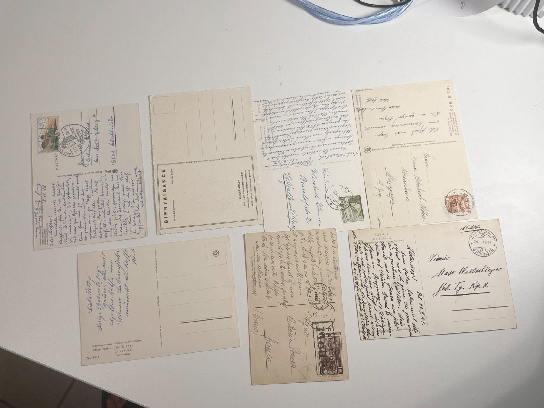 Cartes postales: Postkarte Lot – D'occasion à Riva san vitale par abd_p86k 1