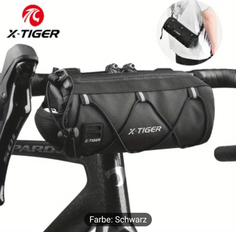 Hecktasche Für Fahrrad, 6 L, Wasserdicht, Mit Refl Produktbild-Vorschau 8