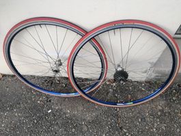 Radsatz mit Campagnolo Mirage Nabe
