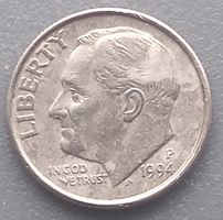 USA - 1 DIME 1994 - SCHOENE MUENZE IN MUENZKARTON GELIEFERT