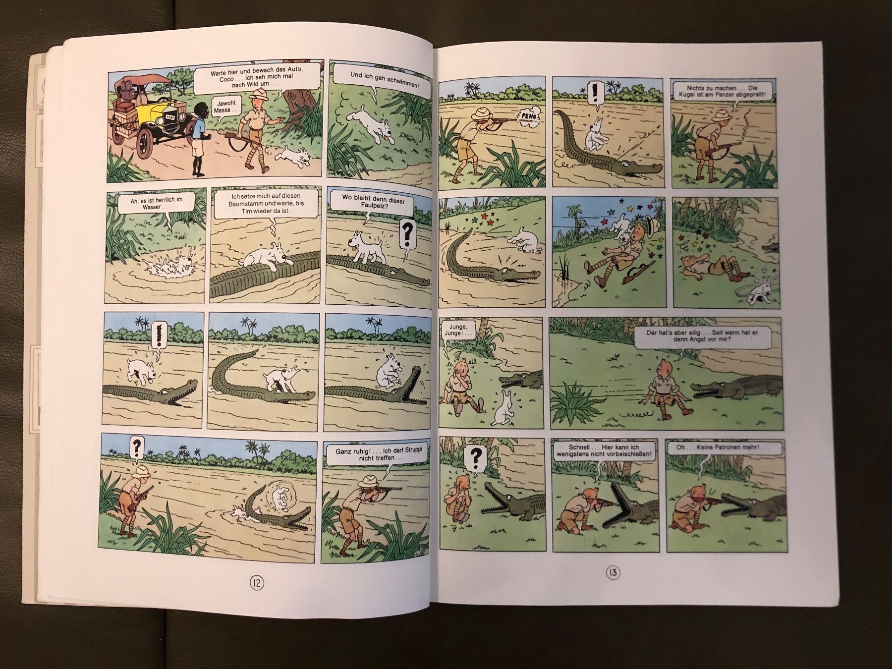 Livres: Buch Tim und Struppi Tim im Kongo – D'occasion à Nunningen par anclaudia 3