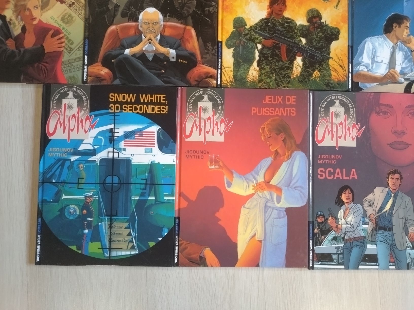 Fumetti:  Alpha 1-4 / 6-10 TBE dont EO  – Usato da Farvagny-le-Grand venduto da LaCaverne 3