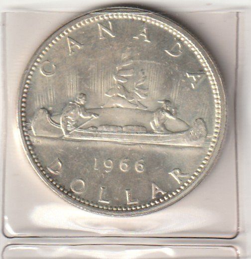 Tutti le monete: Canada 1 Dollar 1966 – Usato da Rorschacherberg venduto da fratovi2
