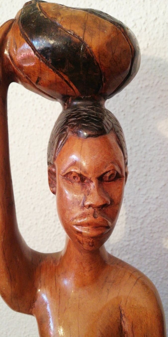Skulpturen & Statuen: Afrikanische Kunst - Holz Skulptur 74 cm Ruanda – Gebraucht aus Emmenbrücke von Ulisse-22 6