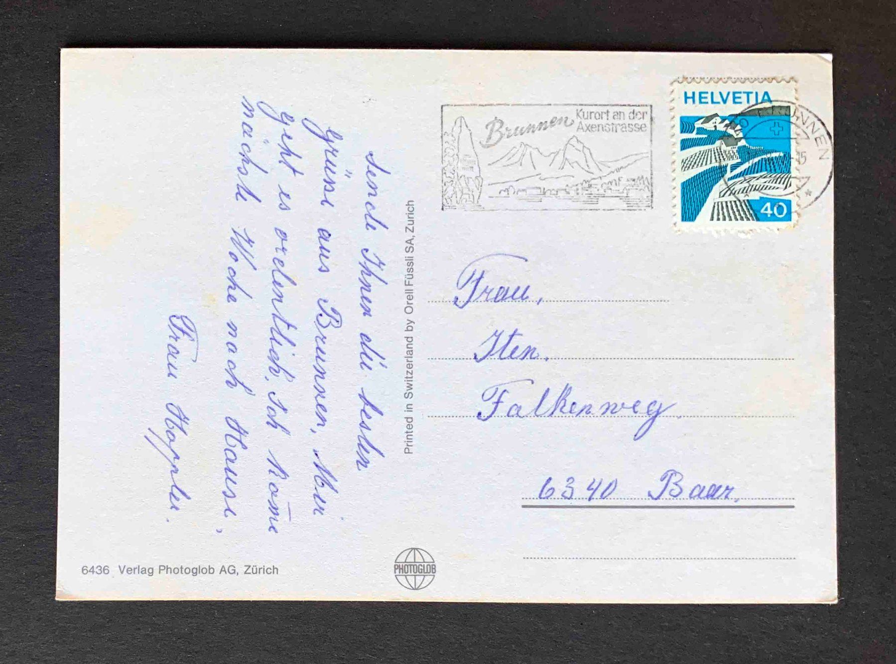 Cartoline postali: AK Brunnen – Usato da Goldau venduto da artelier1 1