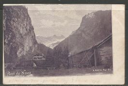 Carte P de 1901 ( Pont de Nant )