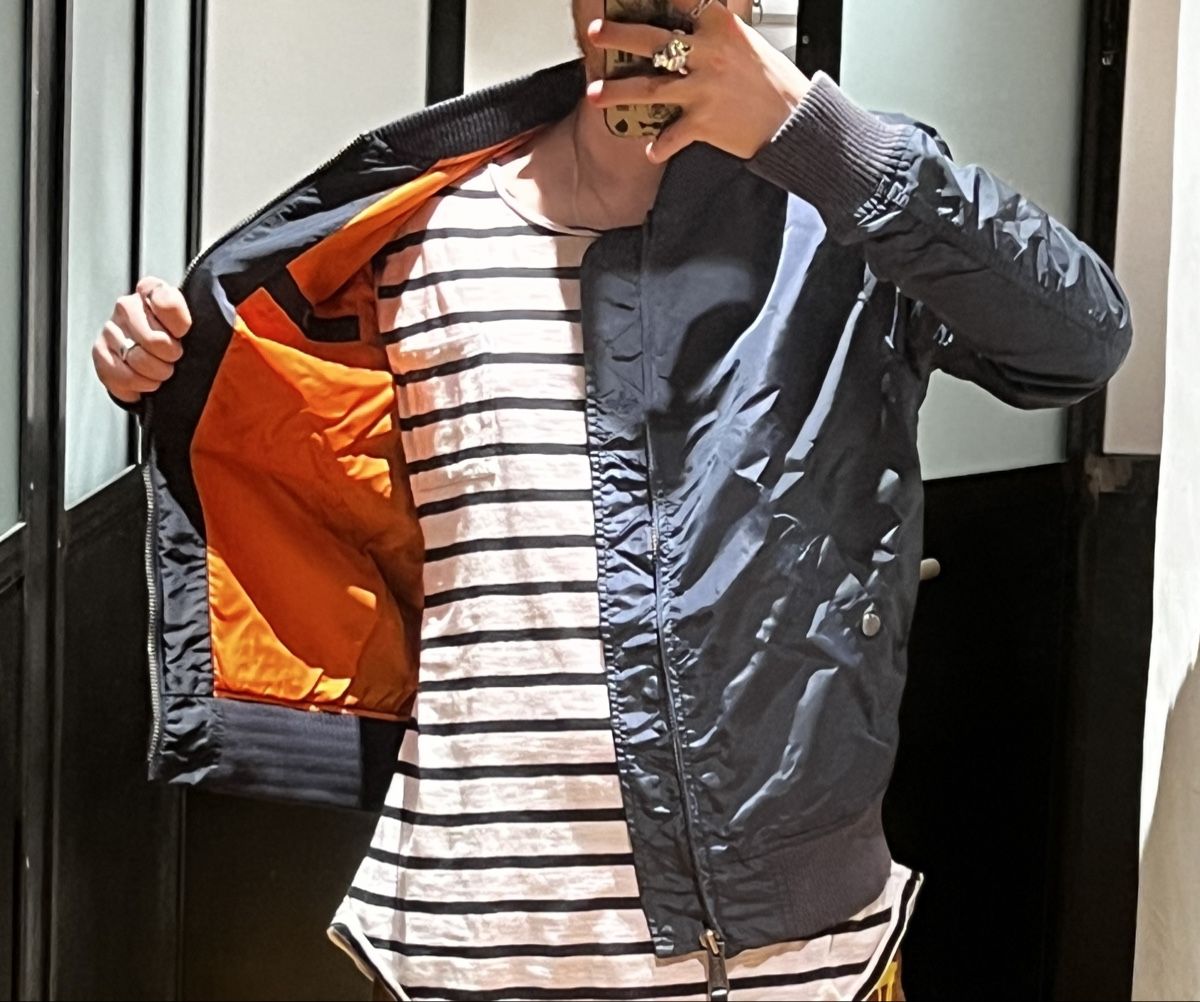 Alpha Industries Jacken: Alpha Industries Bomberjacke - rep blue – Gebraucht aus flawil von KauzigerBergeremit 8