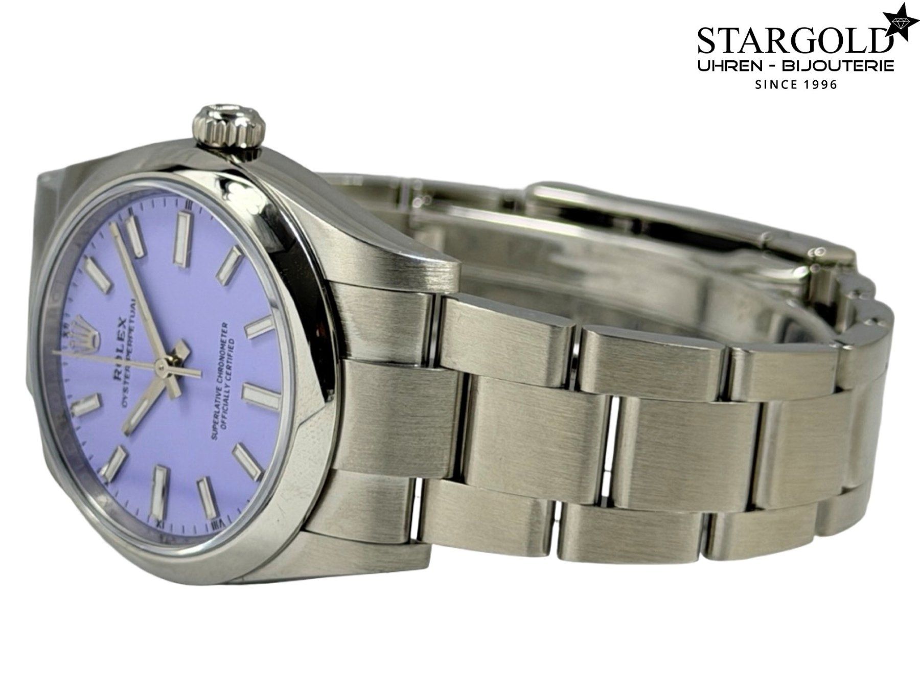 Rolex Orologi: Rolex Oyster Perpetual 34 - 124200 – Usato da Zürich venduto da Stargold-Uhren 1