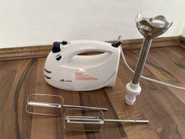 2 in 1 Handmixer PrimaVista weiss