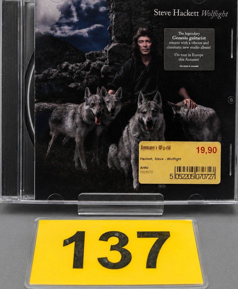 CDs: CD Steve Hackett, "Wolflight", Nr. 137 – Neu und originalverpackt aus Kottwil von Crazyrolf