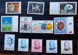 MONACO timbres neufs ** ~1993