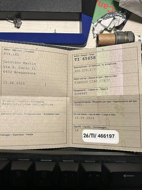 Ciclomotori: Piaggio Ciao  – Usato da Breganzona venduto da Prosegur74 1