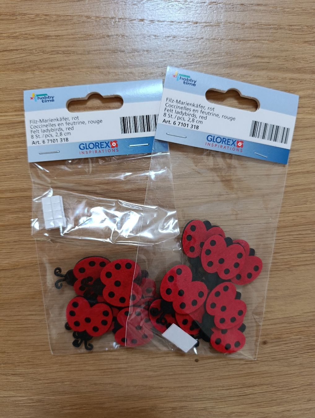 Glorex Kit bricolage: Coccinelle Glorex – Nuovo e nell'imballaggio originale da Ludiano venduto da Mo_Bia