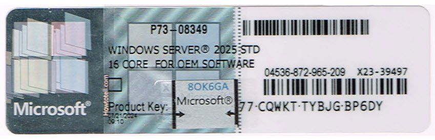 Microsoft Software: Windows Server 2025 Standard 16 Core – Nuovo (secondo la descrizione) da Langenthal venduto da Reda 3