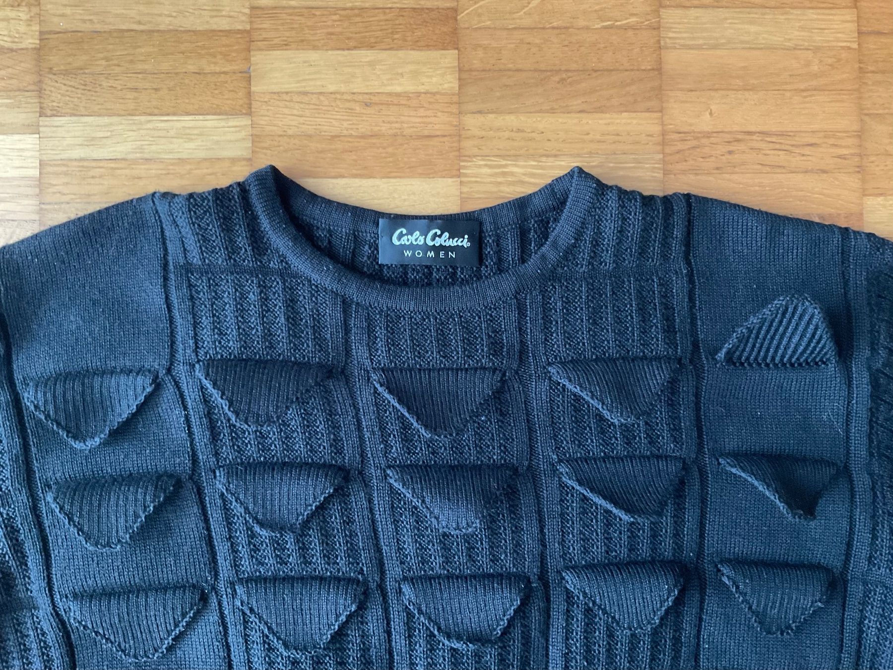 Carlo Colucci Maglioni & Felpe: Carlo Colucci toller Pullover Schurwolle Gr.L – Usato da Weiningen ZH venduto da moon-55 1