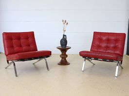 Trix & Robert Haussmann RH-301 Sessel für Dietiker | Rot