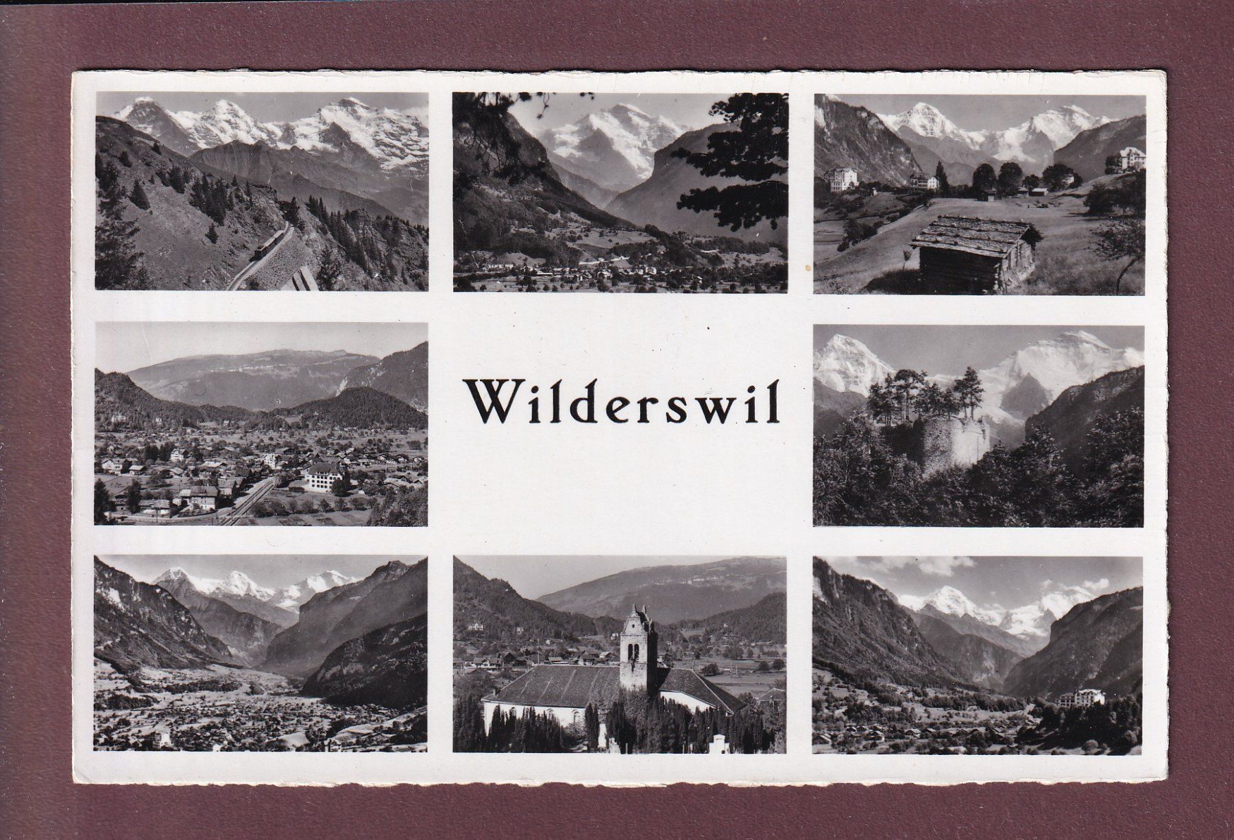 Cartes postales: WILDERSWIL - 8 Bilder – D'occasion à Pully par nicecards