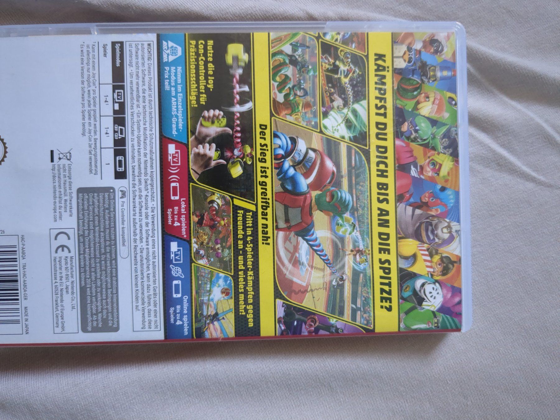Nintendo Spiele: Arms+Super Mario Odyssey Nintendo Switch – Neu (gemäss Beschreibung) aus Basel von  1