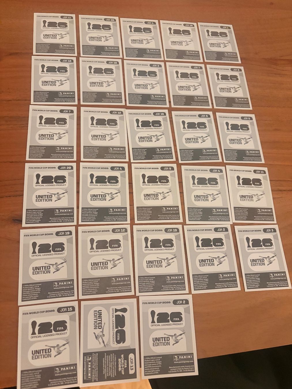 Panini Carte collezionabili: Panini Jordanien JOR 2026 – Usato da Solothurn venduto da rah_g92d 1