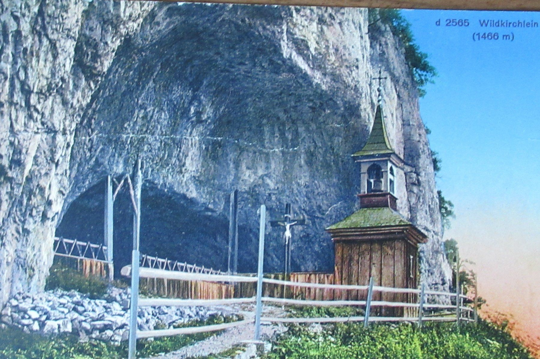 Ansichtskarten: Ansichtskarte Wildkirchlein/Aescher – Gebraucht aus Kreuzlingen von maj_bj2y