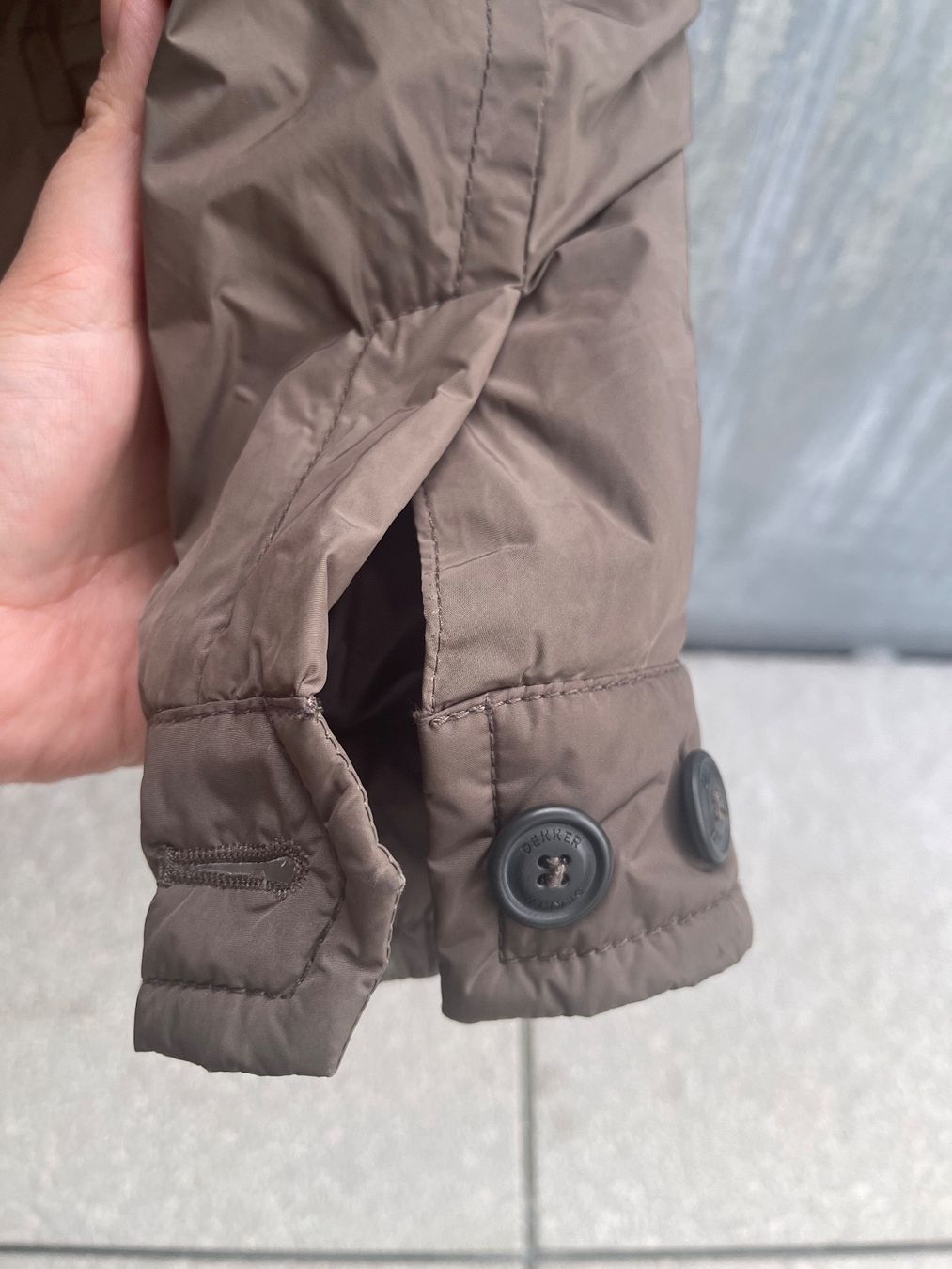 Jacken: DEKKER Daunenjacke braun Gr. 36 – Neu (gemäss Beschreibung) aus Brütten von Rod816 5