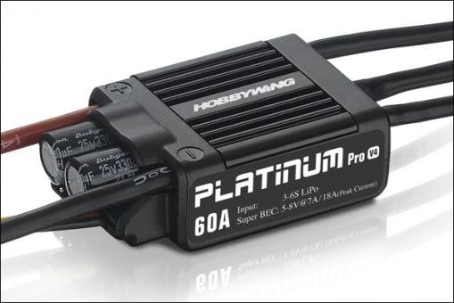 Hobbywing RC Kits de montage: Hobbywing Regler Platinum Pro 60A und Programmierkarte – Neuf avec emballage d'origine à Rickenbach b. Wil par Maulem7 2
