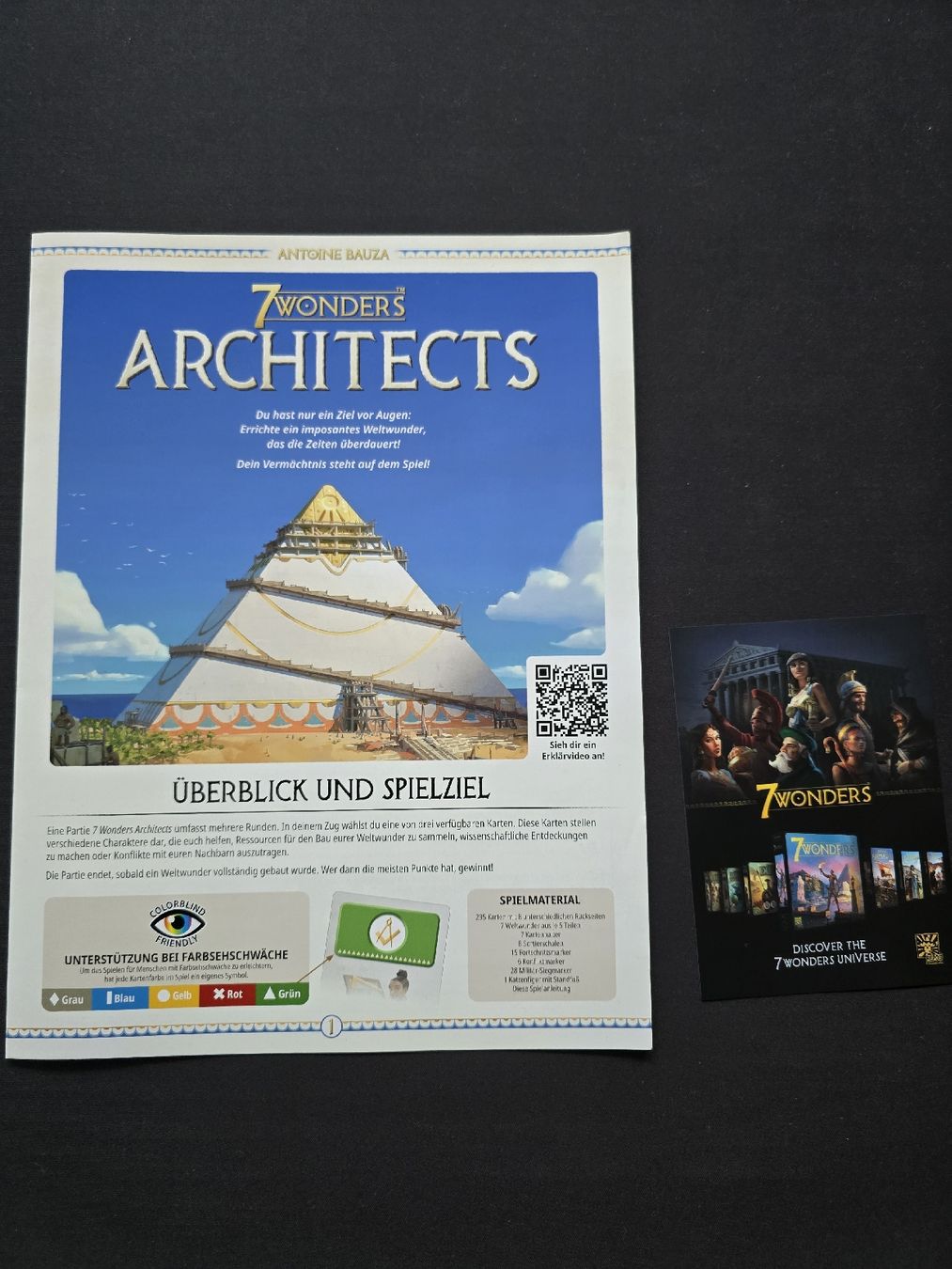Giochi: 7 Wonders Archidects – Nuovo e nell'imballaggio originale da Bern venduto da Aulit 2