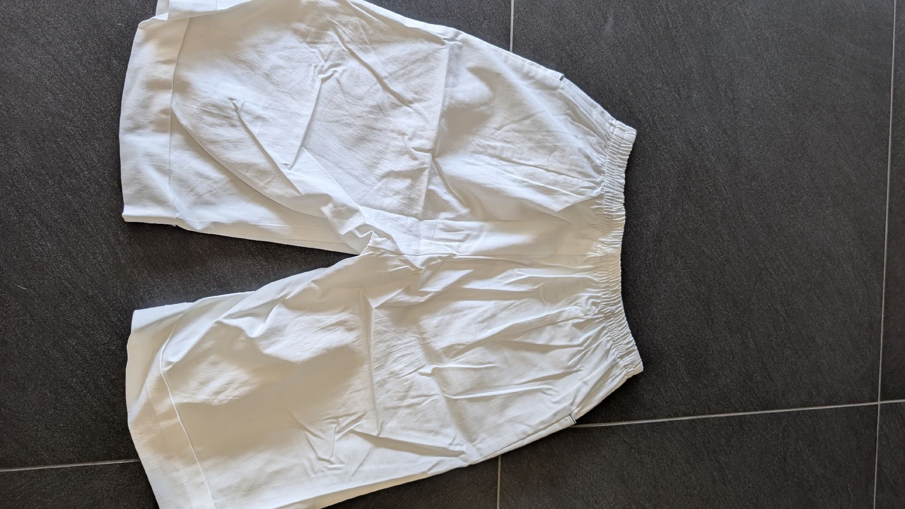 Pantaloni: Short "Afibel" blanc type pantacourt  – Nuovo (secondo la descrizione) da Tentlingen venduto da ConfrontaDore 5